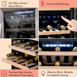 Vinamour 33 Duo Weinkühlschrank 2 Zonen 89 L / 33 Flaschen 5-18°C Touch 12 Vinamour 33 Duo Weinkühlschrank 2 Zonen 89 L / 33 Flaschen 5-18°C Touch -Einrichtungsgeschäft 10041311 de 0005 logo