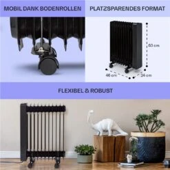 Sanford Smart Ölradiator 2500 W Leistung Wochentimer LED-Display Touch-Panel Klarstein-App 11 Sanford Smart Ölradiator 2500 W Leistung Wochentimer LED-Display Touch-Panel Klarstein-App -Einrichtungsgeschäft 10041358 de 0006 usp