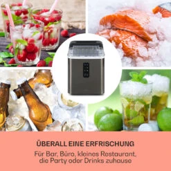 Albaron Supreme Eiswürfelmaschine Bullet 12kg/24h 1,5 Ltr Edelstahl -Einrichtungsgeschäft 10041360 de 0003 logo