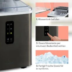 Albaron Supreme Eiswürfelmaschine Bullet 12kg/24h 1,5 Ltr Edelstahl -Einrichtungsgeschäft 10041360 de 0004 logo