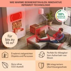 Wonderwall Air Art Smart Infrarotheizung 60x120 Cm 700W Wandinstallation App-Steuerung Goldene Linien -Einrichtungsgeschäft 10041365 de 0004 usp