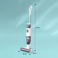 Caswell Nass-/Trockensauger Kabellos Akkubetrieben LED-Display -Einrichtungsgeschäft 10041366 yy 0011 dimensions