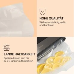 Forli Vakuumierbeutel 2 Rollen Je 28 X 300 Cm Widerstandsfähig Reißfest Kochfest -Einrichtungsgeschäft 10041375 de 0003 logo