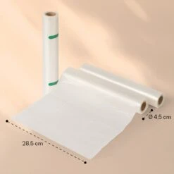 Forli Vakuumierbeutel 2 Rollen Je 28 X 300 Cm Widerstandsfähig Reißfest Kochfest -Einrichtungsgeschäft 10041375 yy 0004 dimensions