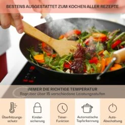 Magnichef 4 Einbaukochfeld Induktion 4 Zonen 7000W Glaskeramik -Einrichtungsgeschäft 10041380 de 0005 usp