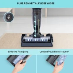 Caswell Plus Nass-/Trockensauger Kabellos Akkubetrieben LED-Display -Einrichtungsgeschäft 10041383 de 0003 usp