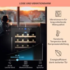 Barossa 29 Uno Weinkühlschrank 1 Zone 88 Ltr / 28 Fl Touch-Display -Einrichtungsgeschäft 10041397 de 0004 usp