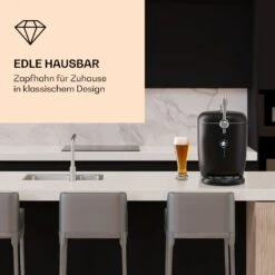 Passau Bierzapfanlage 6 L Universalfässer Druckluftpumpe 3 - 12 °C 65 W -Einrichtungsgeschäft 10041520 de 0005 logo