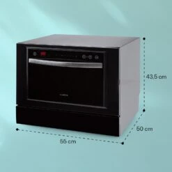 Havasia UV 8 Neo Tischgeschirrspüler UV-Licht Freistehend / Einbau 1380W -Einrichtungsgeschäft 10041830 yy 0007 dimensions