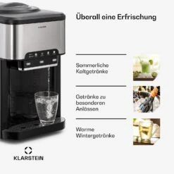Aqueous Eiswürfelmaschine 3-in-1: Eiswürfel, Wasserspender: Heiß & Kalt 20 Kg/24h 10 Aqueous Eiswürfelmaschine 3-in-1: Eiswürfel, Wasserspender: Heiß & Kalt 20 Kg/24h -Einrichtungsgeschäft 10041845 de 0005 usp