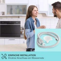 Amazonia 6 Smart Geschirrspüler App-Steuerung Freistehend 1380W -Einrichtungsgeschäft 10041886 de 0004 usp