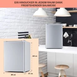 Fargo 67 Kühlschrank Minibar 67 Liter / 4 Liter Gefrierfach Kompakt -Einrichtungsgeschäft 10045044 de 0006 usp