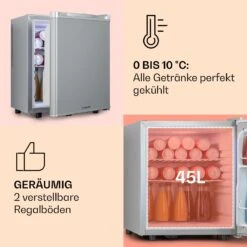 Happy Hour 45 Mini-Kühlschrank Minibar Getränkekühlschrank 45 L 26 DB 11 Happy Hour 45 Mini-Kühlschrank Minibar Getränkekühlschrank 45 L 26 DB -Einrichtungsgeschäft 10045049 de 0004 usp
