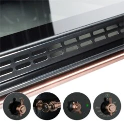 Vilhelmine Und Lumio Primo Set Backofen Dunstabzugshaube Schwarz -Einrichtungsgeschäft 60001856 yy 0006 detail Klarstein Vilhelmine Backofen Einbau 55l