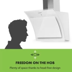 Sabia 60 Dunstabzugshaube | 60cm | 600 M³/h | Energieeffizienzklasse A | Inklusive 2 X Aktivkohlefilter -Einrichtungsgeschäft 60002217 yy 0007 logo Klarstein Sabia 60 Dunstabzugshaube