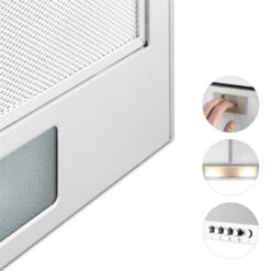 Karajan 60 Dunstabzugshaube Umluftset 536 M³/h Aktivkohlefilter 8 Karajan 60 Dunstabzugshaube Umluftset 536 M³/h Aktivkohlefilter -Einrichtungsgeschäft 60002307 yy 0005 detail cooker hood 60cm Stainless steel