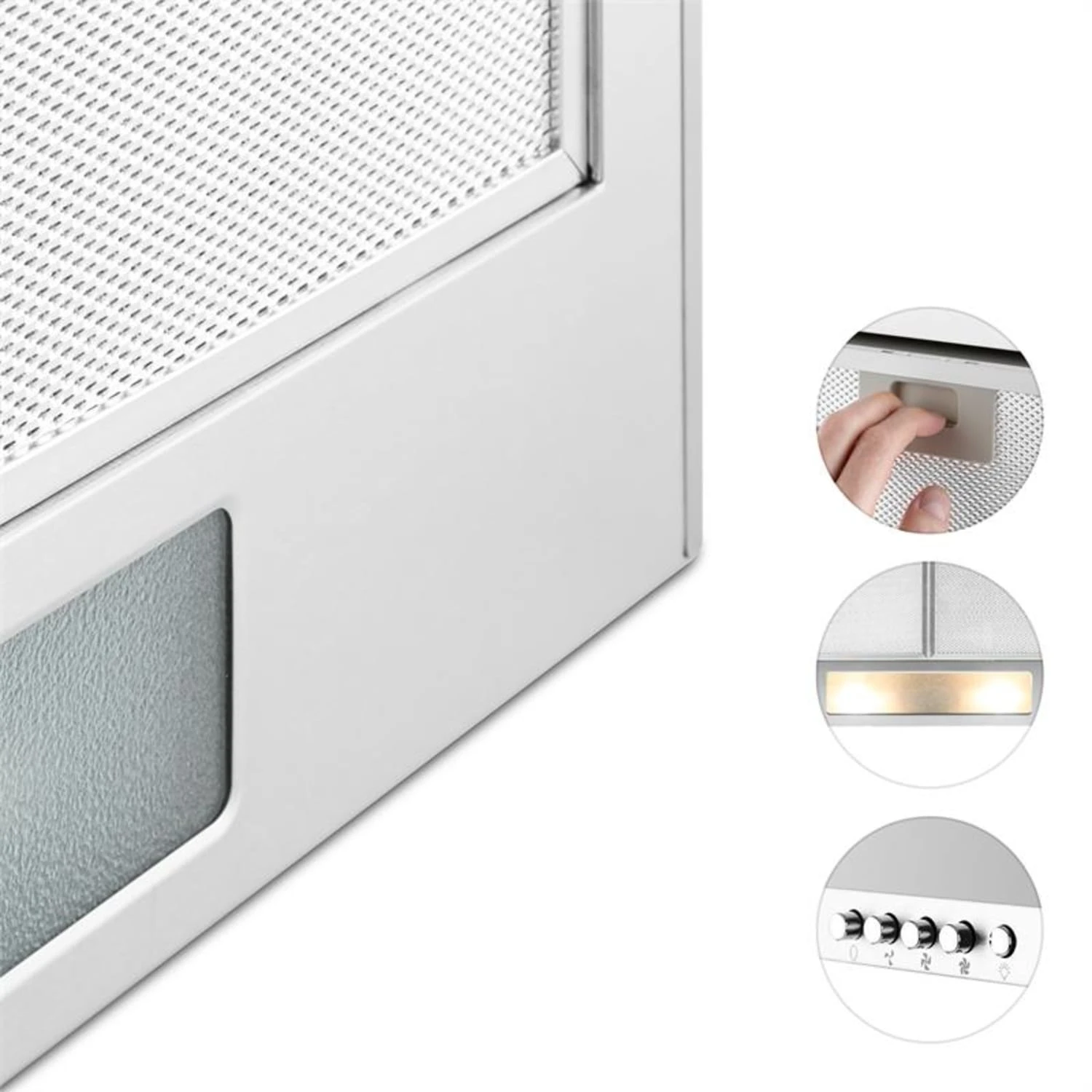 Karajan 60 Dunstabzugshaube Umluftset 536 M³/h Aktivkohlefilter 3 Karajan 60 Dunstabzugshaube Umluftset 536 M³/h Aktivkohlefilter – Bild 3