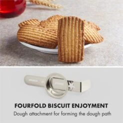 Curve Plus Küchenmaschinen-Set | 5l | 4-in-1 Fleischwolf | Silber -Einrichtungsgeschäft 60002330 yy 0004 logo Klarstein Curve Plus Kuechenmaschinen Set silber