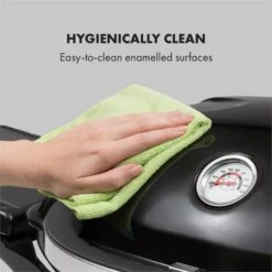 Parforce Duo Gasgrill 2 Brenner 4,4kW 15000BTU Gasschlauch Schwarz -Einrichtungsgeschäft 60002433 yy 0006 logo Klarstein Parforce Duo Gasgrill 2 Brenner schwarz