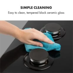 Kalahari Ignito Einbau-Ofen-Set Elektro / Gas 68Ltr Schwarz Edelstahl 21 Kalahari Ignito Einbau-Ofen-Set Elektro / Gas 68Ltr Schwarz Edelstahl -Einrichtungsgeschäft 60002586 yy 0010 logo Klarstein Ignito 4 Zonen Gaskochfeld schwarz