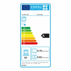 Gusteau Delicatessa Einbau-Ofen-Set Induktion 7000W Schwarz Edelstahl -Einrichtungsgeschäft 60002594 energy label