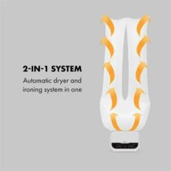 ShirtButler Pro Automatisches Trocknersystem Hemd / Hose / Schuhe 1200W 2-in-1 70°C Timer Weiß -Einrichtungsgeschäft 60002670 yy 0003 logo Klarstein ShirtButler Pro Trocknersystem weiss